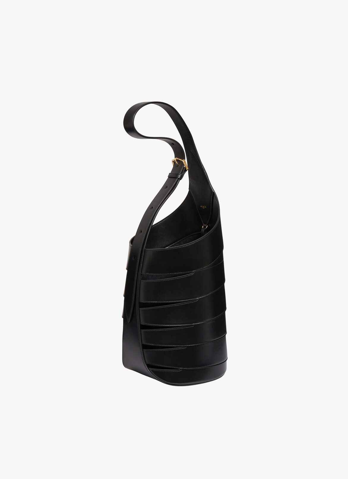 BABEL MEDIUM BAG IN CALFSKIN ALAÏA BLACK BABEL MEDIUM BAG IN CALFSKIN